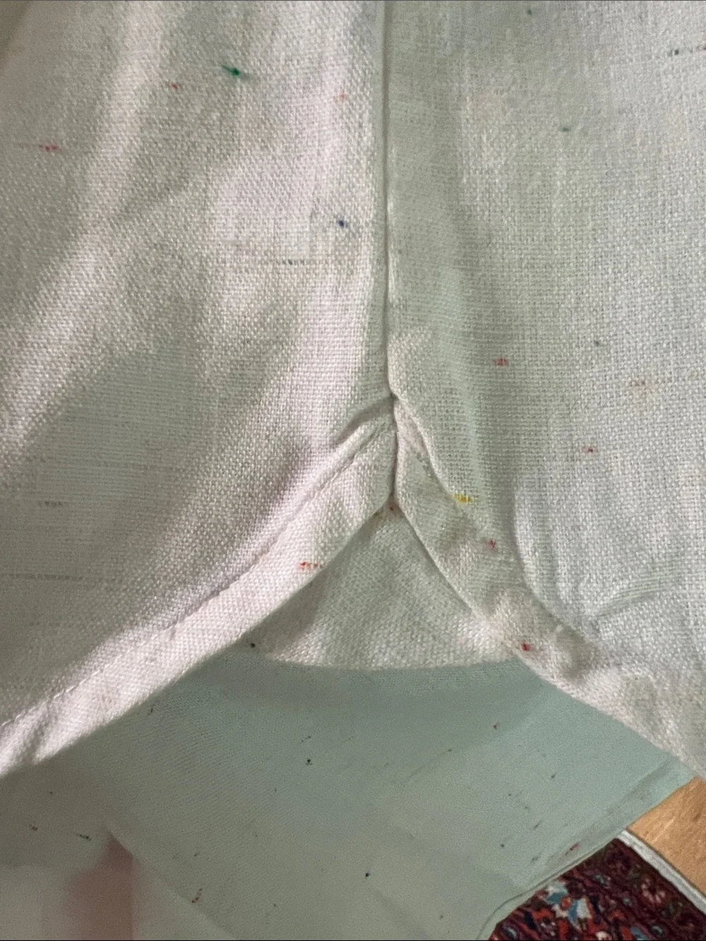 J. Crew White  Cotton Pullover Shirt